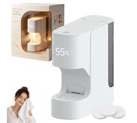 Machine chauffante for Serviettes for Le Visage, Distributeur de Serviettes Chaudes, Chauffe-Serviettes Automatique 5s, for Salle de Bain, Spa à Domicile(Towel Warmers+20 PCS Towels)