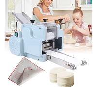 Machine commerciale de peau de boulette, machine d'emballage de boulette électrique, machine de traitement de pâte de moule rond de 140 W avec coussin de visage/60 pièces/min, 70 mm It's so kind