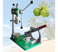 Machine commerciale de traitement de noix de coco pour une ouverture et un épluchage efficaces des noix de coco fraîches