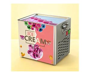 Machine commerciale de yaourt frit du fabricant 330W de petit pain de crème glacée d'acier inoxydable for le Restaurant de barre