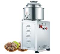 Machine commerciale pour batteur de boulettes de viande 30 A en acier inoxydable pour fabrication de purée de viande et de poisson avec cylindre intérieur de 20 cm 2800 tr/min 1500 W