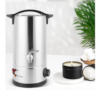 Machine commerciale pour faire des bougies avec bec verseur rapide, température réglable de 86 °C à 230 °F et versement sans déversement, facile à nettoyer, pour cire d'abeille soja et noix de coco