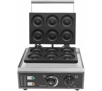 Machine Commerciale Pour Faire Des Gofres Et Des Beignets, Mini Machine À Faire Un Don Avec 6 Trous, Chauffage À Double Faces De 50 À 300 ° C, Machine Automatique À Faire Des Beignets, Non-Carré, De