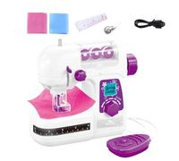Machine coudre pour, jouet de | Arts et artisanat Jouets - portative alimentée par batterie, jeu simulat