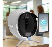 Machine D’Analyse De La Peau Analyseur De Peau Professionnel Machine D’Analyse De La Peau Analizador De Piel Détecteur De Peau Professionnel du Visage pour L’év, White, 21.5in
