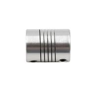 Machine d'accouplement en aluminium Coupleur d'arbre à mâchoire de moteur 5x8mm, 1 pièce, 5mm 8mm, couplage Flexible OD 19x25mm 3/4/5/6/6.35/7/8/10mm(5 X 8)