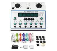 Machine d'acupuncture à impulsions électriques, instrument d'électroacupuncture, masseur de patch de sortie à 6 canaux Kit de soins pour instruments de physiothérapie, appareil d'électrothérapie à imp