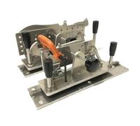 Machine d'affûtage à courroie à angle fixe, localisateur en V ouvert portatif épaissi de 6 mm, dispositif de bricolage for tranchant auxiliaire(1)