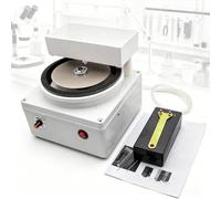 Machine D'affûtage Portable Refroidie À L'eau, Meuleuse Plate Électrique avec Meule Diamantée de 125 Mm, Vitesse Réglable de 0 À 5 000 Tr/min, Grain 600, pour Couteaux, Pierres Précieuses Lapidaires