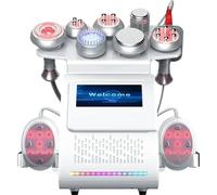 Machine d'amincissement du corps, technologie de cavitation par ultrasons, rajeunissement de la peau multi-polaire, BLANC