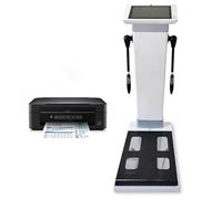 Machine d'analyse de bioimpédance tactile HD 10,1 pouces, analyseur intelligent de composition corporelle, analyse de mesure, machine de test de graisse, analyseur humain, scanner corporel intelligent