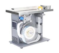 Machine d'application d'étiquettes, étiqueteuse d'angle semi-automatique à 90 ° pour autocollants inviolables sur cosmétiques, électroniques, emballages alimentaires, contrôlés par PLC