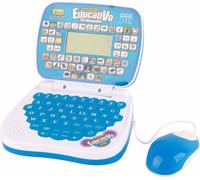 Machine d'apprentissage de l'anglais fonction musique espagnole laptop éducatif interactif pour enfants bleu