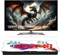 Machine d'arcade 2025 avec 29 000 titres. Console d'arcade qui comprend 6 boutons par joueur, 2 joysticks style possibilité d'ajouter des jeux sauvegardés de partie