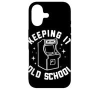 Machine d'arcade de Jeu rétro Arcade Keeping It Old School Coque pour iPhone 17