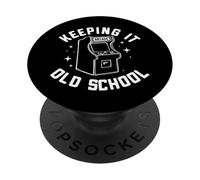 Machine d'arcade de Jeu rétro Arcade Keeping It Old School PopSockets PopGrip Adhésif