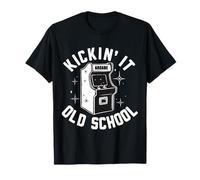 Machine d'arcade rétro Kickin It Old School Gaming T-Shirt