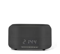 Machine d'aromathérapie multifonctionnelle,escales lumineuses,sommeil sans fil,haut-parleur Bluetooth,flamme aquarelle,horloge à affichage numérique #A