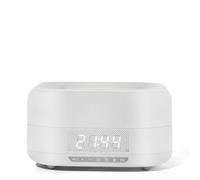 Machine d'aromathérapie multifonctionnelle,escales lumineuses,sommeil sans fil,haut-parleur Bluetooth,flamme aquarelle,horloge à affichage numérique #B