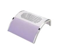 Machine d'aspirateur d'ongle d'un de collecteur poussière puissance forte 120W avec 2 ventilateurs outil Salon d'art manucure Pour salon ou à domicile(868-1 White)
