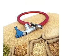 Machine d'Aspiration de Grains, Convoyeur à Vis 2000W, Pompe de Transfert Industrielle pour Grains, Doseuse Portable pour Ciment et Sa-ble 220-440 Lbs/Min pour Matériaux en Particules