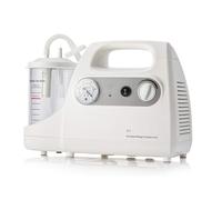 Machine d'aspiration portable pour mucus et mucosités - Pompe électrique d'extraction de expectorations avec 25 tuyaux pour soins à domicile des personnes âgées et des enfants