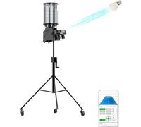 Machine de badminton lanceur de volant portable pour entraînement intérieur et extérieur avec un clic Kill Shot Fonction aléatoire