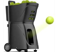 Machine de balle de tennis portable à domicile - Lanceur de balle automatique avec contrôle par application mobile - 100 balles de grande capacité - Entraîneur d'entraînement pour joueurs de tous