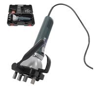 Machine de bande de bord de conduit, outil électrique de bande de couture 1400 W, verrouillage/libération rapide pour conduits ronds et carrés, casier de couture pour application de bord de tuyau