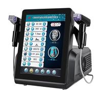 Machine de beauté 2 en 1 pour enlever les cicatrices d'acné, micro-aiguilletage RF 8 mm de profondeur, pour enlever les rides et les taches de rousseur
