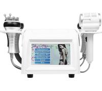 Machine de beauté, 40K brûleur de graisse, têtes RF multifonctionnelles, BLANC