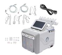 Machine de beauté 6 en 1 à hydrogène et oxygène - Machine de soin de la peau - Professionnel - SPA - Petit appareil à bulles - Dermabrasion Hydro - Machine de rajeunissement de la peau