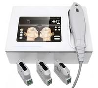 Machine De Beauté 7d Hifu Anti-Rides Pour Lifting Du Visage Et Raffermissement De Peau, Machine Amincissante Focalisée à Haute Intensité Pour Corps, Resserre Ridules, Rajeunissement De Peau,3Heads