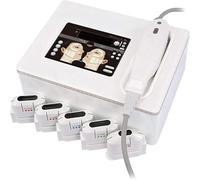 Machine De Beauté 7D Hifu Anti-Rides pour Lifting du Visage Et Raffermissement De Peau, Machine Raffermissement Peau, Machine Amincissante Focalisée À Haute Intensité pour Corps 5heads