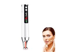 Machine de Beauté Portatif Rechargeable Stylo Anti-acrochordons avec 9 Niveaux de Résistance pour Les Verrues, Les Taches de Rousseur, Les Naevus, Les Taches Brunes et Les Petits Tatouages,Red light