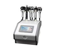 Machine de beauté professionnelle 6 en 1 pour le corps et le visage avec cavitation, vide et technologie BIO RF pour amincissement, contouring, lifting du visage et anti-âge - Système avancé de soins