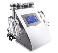 Machine de beauté professionnelle RF à domicile, appareil multifonction 6 en 1 40 kHz pour soins du visage et du corps, cible le raffermissement de la peau et les problèmes anti-âge