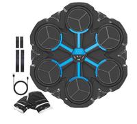 Machine de boîte de musique pour adultes, Machine de boîte à musique - Poinçonneuse de boxe musicale avec gants | Cible de boxe sans fil pour entraîneur de boxe légère murale pour enfants