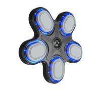 Machine de Boxe Intelligente - de Frappe Musicale avec lumières LED pour l'entraînement à la Maison | Équipement de Boxe sans Fil pour et Adultes | Entraîneur Mural de Gym, Bureau