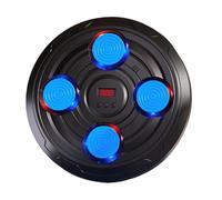 Machine de boxe intelligente - Machine de frappe de musique ABS | Double modes d'entraînement Smart Boxing Music Trainer | Machine de frappe murale avec 3 vitesses réglables | Équipement de boxe