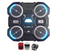 Machine de boxe interactive murale: cible de boxe musicale intelligente, poinçonneuse durable | Équipement de boxe monté au mur, équipement d'entraînement de charge lourde pour la maison