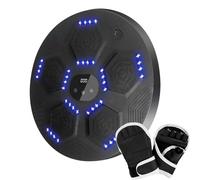 Machine de boxe musicale électronique - Machine de boxe musicale sans fil - Entraîneur de boxe de vitesse - Machine d'entraînement à domicile pour adultes