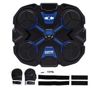 Machine de Boxe Musicale, Entraîneur de Frappe électronique Interactif avec Compteur LED et, Coussin Multicouche pour Enfants, Adolescents, Adultes, Salle de Gym à Domicile