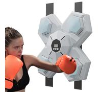 Machine de boxe musicale, entraîneur de musique de boxe | Équipement d'entraînement portable mural pour entraînement à la maison en intérieur fitness sparring