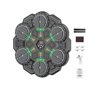 Machine de boxe musicale, entraîneur interactif intelligent sans fil | Jouets de boxe musicale pour adultes et entraînement, pour salle de sport, exercice, fitness, maison, intérieur ou bureau