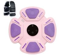 Machine de Boxe Musicale,Équipement De Fitness Interactif,Machine De Boxe Musicale pour Adultes avec Gants - pour Maison Salle de Sport Bureau Salon Chambre Fitness Exercice