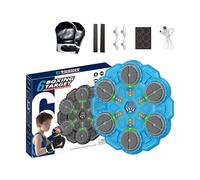 Machine de Boxe Musicale - Équipement d'entraînement Intelligent à Montage Mural | sans Fil Intelligent Rechargeable | Machine d'entraînement de Musique | pour garçons, Filles, étudiants