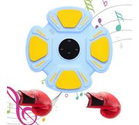 Machine de boxe musicale | Fixation murale électronique intelligente sans fil avec gants de boxe | Équipement de frappe d'entraînement, de boxe musicale pour la maison, le bureau, la salle de