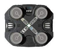 Machine de Boxe Musicale Intelligente pour Jeune athlète, Jouet de Frappe sans Fil, Cible électronique Murale, 4 Modes, LED, Score numérique, pour la Maison, Exercice et détente