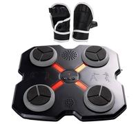 Machine De Boxe Musicale - Machine De Boxe Blúetooth Murale Avec Musique | 9 Modes De Rythme Et Équipement De Boîte De Comptage Automatique Pour Adultes, Entraînement À Domicile, Fête D'anniversaire E